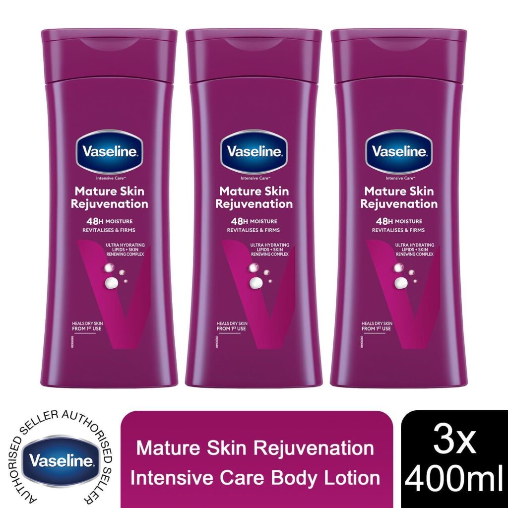 Vaseline Intensive Care Mature Skin Rejuvenation Body Lotion Bronze